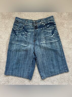 Vintage Focus Jeans Denim Shorts Men Size 34